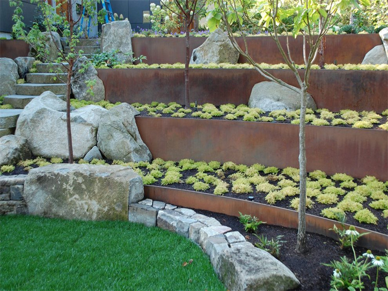 minimalism garden bed edging For Garden Design